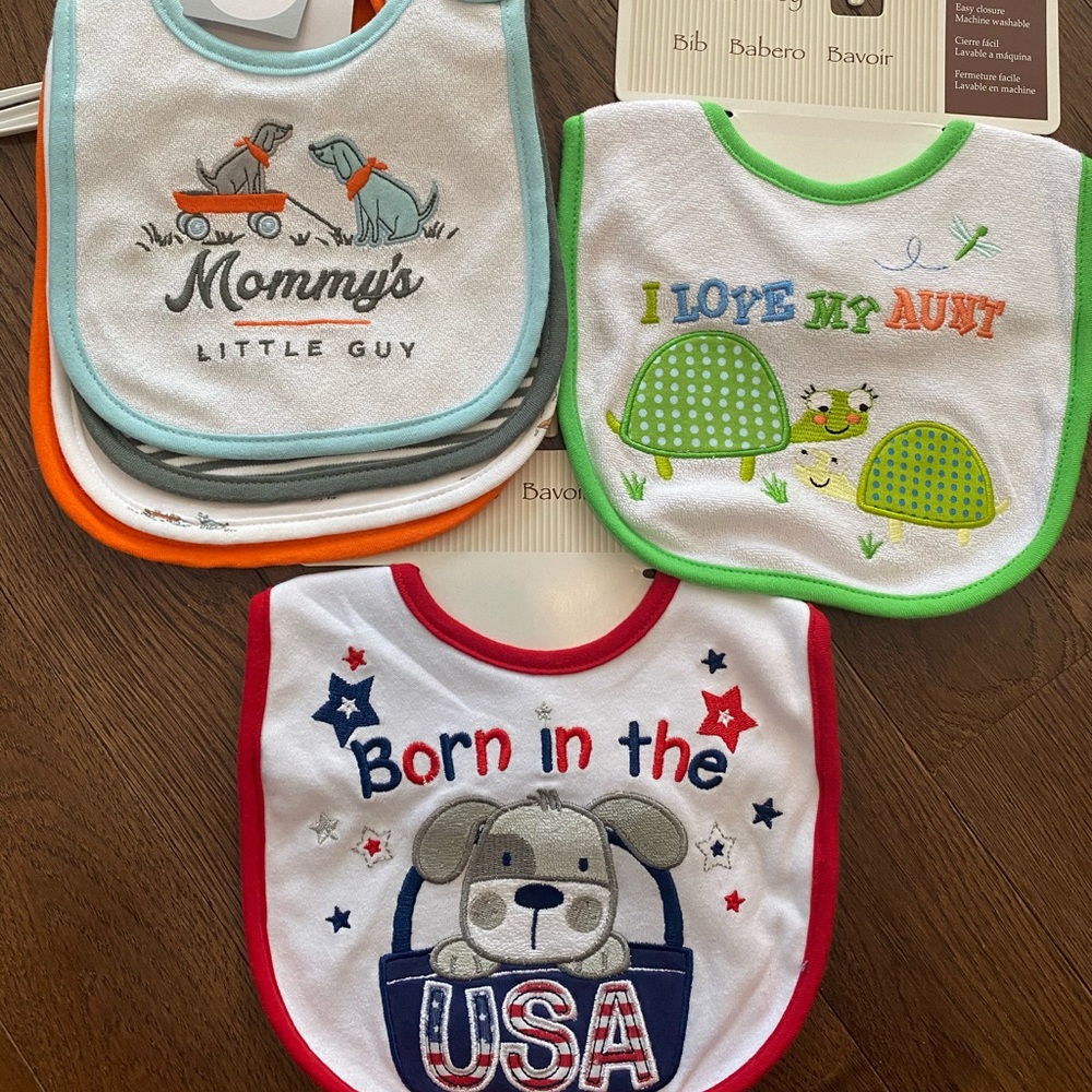 Baby bibs bundle